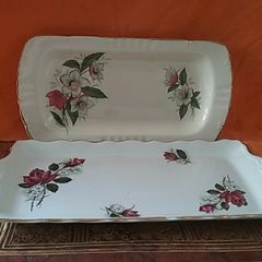 James Kent "Old Foley" Cake/Sandwich Tray & Beswick Tray