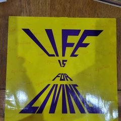 Equinox Life Is For Living 12 inch single 1986 Equinox Records