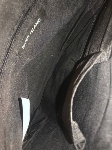 River Island clutch bag