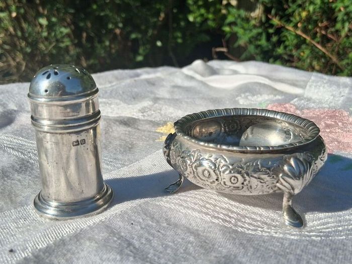 Sterling Silver Cruet Set(77 grams)