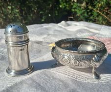 Sterling Silver Cruet Set(77 grams)