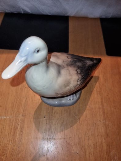 Large Spanish Porcelain Duck Figurine