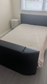 TV Double Bed (comes with 32inch tv)