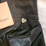 Twinset Milano Black Faux Leather Skirt Image 6