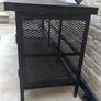 FJALLBO, TV bench, black Image 2