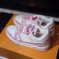Louis Vuitton Trainer Pink Rose