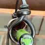 Vintage 20th Century Cast Iron Metal Brutalist Sculpture Bottle Holder Wine Rack Image 10