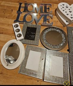 Mixed Lot of Glittery Home Items