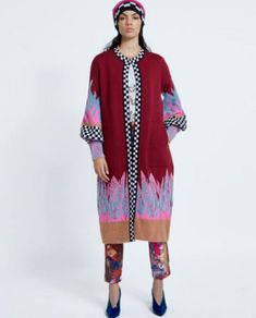 Joanne Hynes Coatigan Size Large