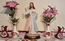 11.5 Inch Tall Florentine Collection Divine Mercy Jesus I Trust In You Religious Statue Made In Italy