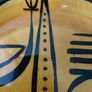 Signed MCM John Ffrench Arklow Pottery abstract plate 1962 Image 4