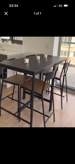 table and chairs
