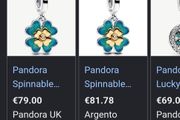 lucky clover Pandora charm