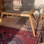 Beautifully designed Irish oak table. Image 4