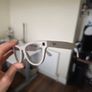 Rayban Meta AI Skyler (Gen 1) Shiny Chalky Gray - Clear to Sapphire transitions Image 3