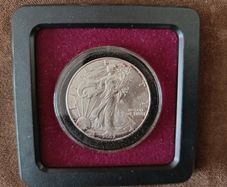 2002 1oz .999 Silver Eagle (Slabbed)