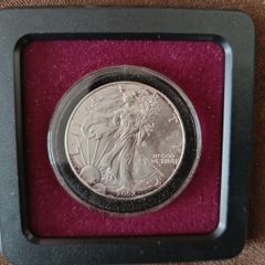 2002 1oz .999 Silver Eagle (Slabbed)