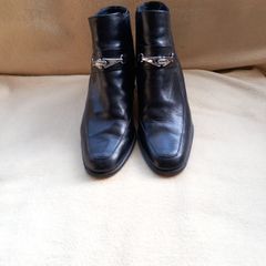 Bally Black All Leather Ankle Boots (39.5