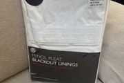 Pencil Pleat Blackout Lining