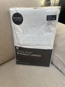 Pencil Pleat Blackout Lining