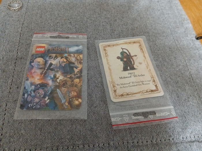 Lego Hobbit Theatre promotional 79012 Elf Archer card ONLY