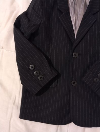 Marks & Spencer Autograph Pinstripe Smart Blazer Suit Jacket, Kids