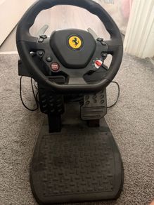 Ferrari steering wheel and peddle