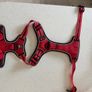 dogs creek red harness med up to  25kg Image 3