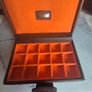 Dulwich Designs 'Park Lane' Genuine Leather 15-Section Cufflink Box Image 2