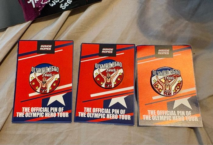 wwe Kurt angle pins