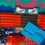 Hot Wheels Track Builder Race Crate with some cars Image 6