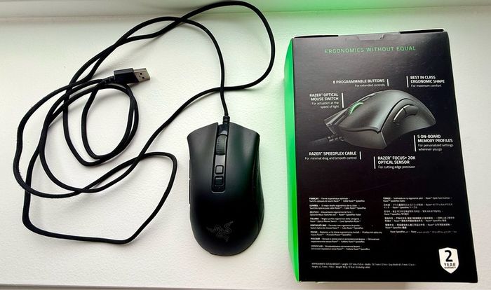 Razer Deathadder V2 wired gaming mouse