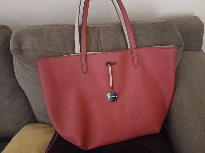 pink carvela tote bag