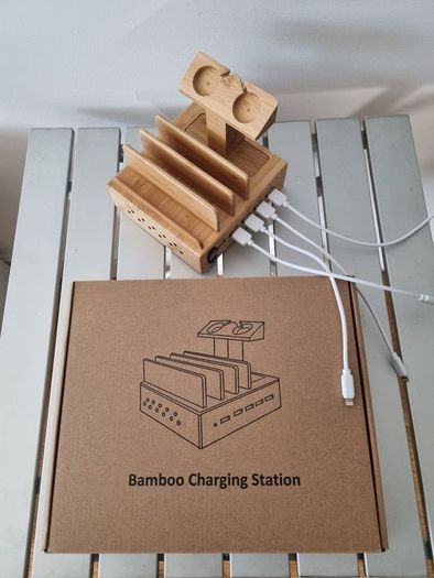 Bamboo Charging Station