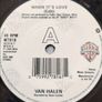 Vinyl Van Halen When It's Love Image 3