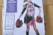Amscan Zombie Cheerleader Halloween Costume Girls Age 11 to 12 Years
