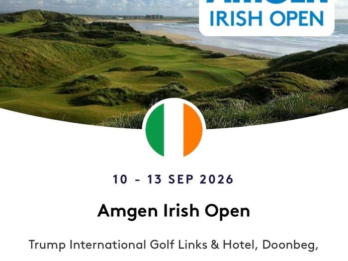 Saturday Amgen Irish Open Ticket+ Tickets x2