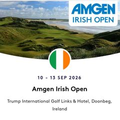 Saturday Amgen Irish Open Ticket+ Tickets x2