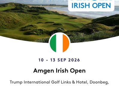 Saturday Amgen Irish Open Ticket+ Tickets x2
