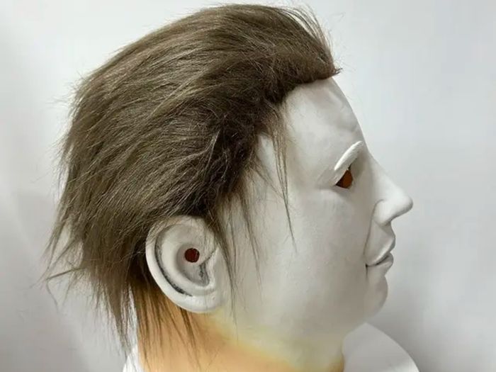 Michael Myers Halloween latex mask with hair.