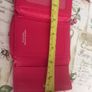 ladies red leather wallet Image 3