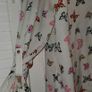 White shirt with multi coloured butterfly detail Image 2