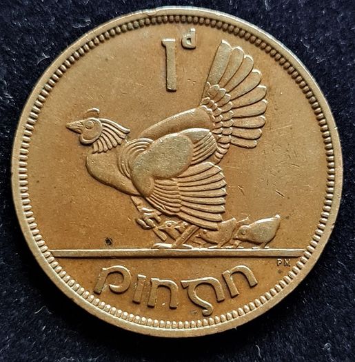 Ireland 1940 Excellent penny coin