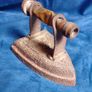 antique sad flat iron Image 3