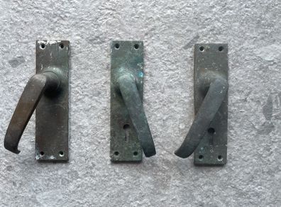3 Vintage Door Handles