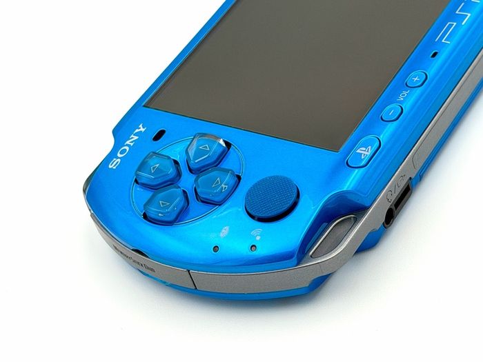 Sony PSP Console in Vibrant Blue - Boxed and Minty