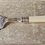 ANTIQUE EPNS Silver Plated Fish Cutlery Set Image 9