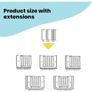 Safety 1st baby gate extension 14 cm Image 4