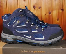 Regatta Tebay Navy/Ox Blue uk 11 (46) New Waterproof Boots