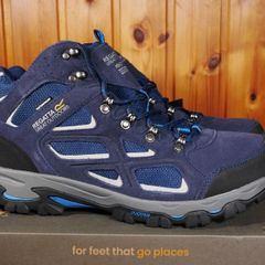 Regatta Tebay Navy/Ox Blue uk 11 (46) New Waterproof Boots